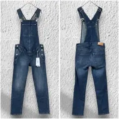 【新品タグ付き】H&M MAMA デニムオーバーオール サロペット 妊婦