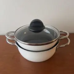 未使用】シリット ピンク 両手鍋 蓋付き コンビクック21センチ - メルカリ