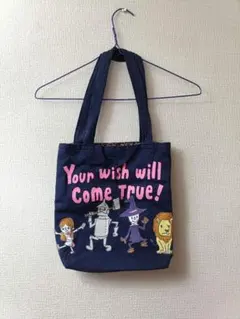 オズの魔法使い イラスト トートバッグ ネイビー ハンドメイド