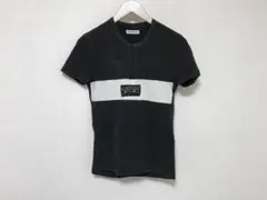 本物エンポリオアルマーニアンダーウェアコットンストレッチ半袖TシャツSメンズ黒