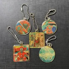 超希少　ポケモン　メダルキーホルダー　5点セットまとめ