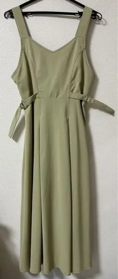 FREE’S MART オリーブグリーン キャミソールワンピース　春秋ワンピース
