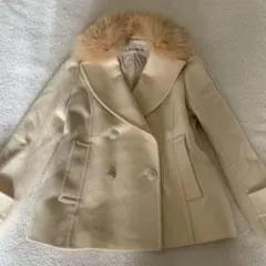 LOUNIE ピーコート フォックスファー ダブルブレストのサムネイル