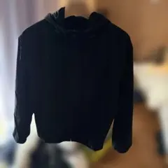 【美品】GU ウィンドプルーフシェルパーカー Lサイズ 黒 防風