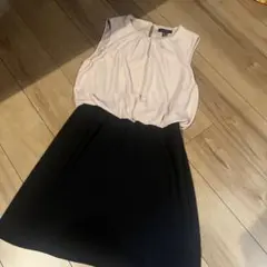 レディースワンピース　ピンク黒　英国 Primarkのサムネイル