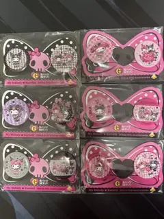 マイメロ&クロミhappyくじ　G賞コンプリートセット (全6種)