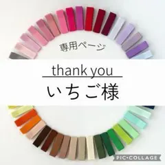 【オーダー】いちご様＊ヘアクリップ30本＋すべり止め30本（匿名配送）