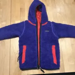 デニムダンガリー　denim dungaree リバーシブル　100 フリース