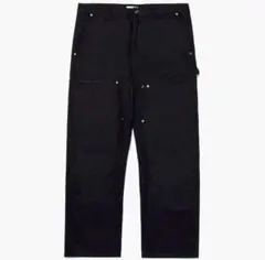 【新品未使用】HUFハフ ダック ダブルニー ペインターパンツ ディッキーズ黒