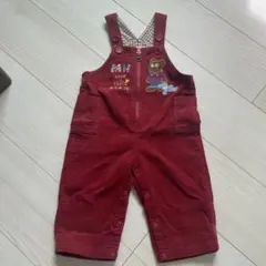 ミキハウスコーデュロイオーバーオール