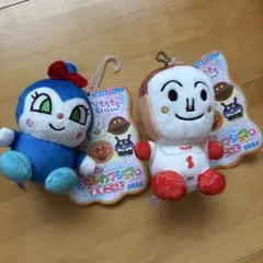 アンパンマン　もちふわマシュマロマスコット　コキンちゃん　しょくぱんまん