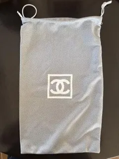 【未使用】CHANEL シャネル メッシュ 巾着袋 ポーチ ノベルティ 保存袋