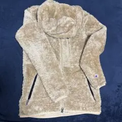 Champion フリースジャケット ベージュ