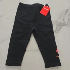 MIKI HOUSE 黒 レギンス 80