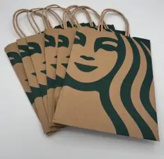 スタバ紙袋 6枚セット