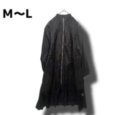 ブラックロング　羽織としでコートとしても