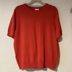 H&M 赤半袖カットソー