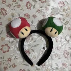 マリオ スーパーキノコデザイン カチューシャ