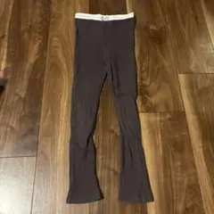 mamaraku リブ編みスパッツ 120size