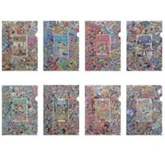 ワンピースベースショップ ONE PIECE クリアファイル 表紙デザイン 全8