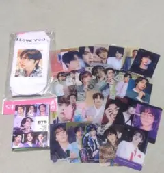 BTS JIN ソックス フォトカード BTS付箋 セット