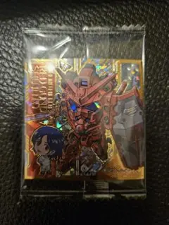 ガンダムウエハースシール　 赤いガンダム&シュウジ・イトウ UR