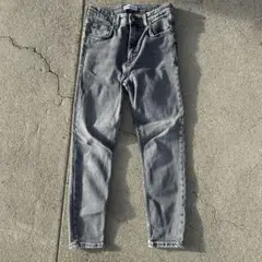 ZARA スリムフィット グレー デニムパンツ