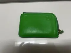 イルビゾンテ　IL BISONTE 財布 L字ファスナー　グリーン