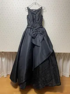 【美品】【大特価】ロングドレス 黒 ブラック