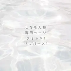 しなもん様 専用ページ ୨୧