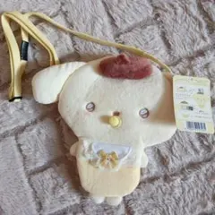 新品　サンリオ　ペタンコダイカットポシェット　エンジェルベイビー　ポムポムプリン