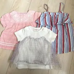 キムラタン　半袖　トップス　キャミワンピ　80 90 まとめ売り　女の子