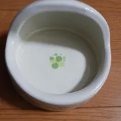HAPPY LUNCH 犬用食器 陶器製 小型犬用