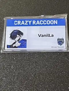 ❣️✨❣️Crazy Raccoon×ローソンアクリルバッジ VanilLa ❣️✨❣️