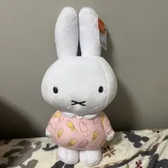 ミッフィー　アイス柄のワンピース　イチゴアイス　ぬいぐるみ　特大サイズ