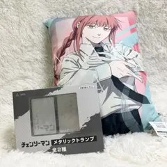 チェンソーマン メタリックトランプ　クッション