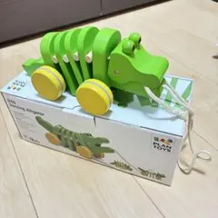 PLANTOYS Dancing Alligator（ワニ）木のおもちゃ