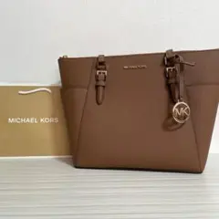 早い者勝ち！訳あり新品 MICHAEL KORS トートバッグ ブラウン