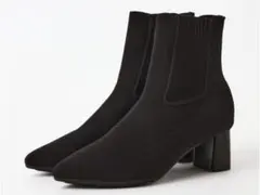 DIANA ニット ショートブーツ