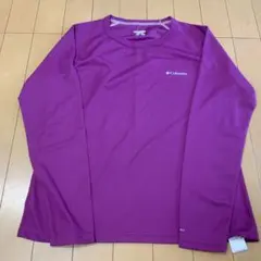 X1838 パープル　L Columbia スポーツ　カットソー　長袖レディースのサムネイル