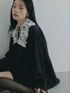 LAGUNAMOON レースデタッチドカラージャケット