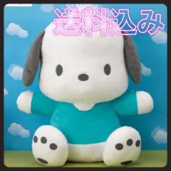 ポチャッコ 超超BIGぬいぐるみ グリーン サンリオ ビッグ 水色 ブルー