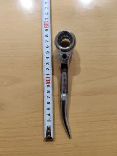TOPシノラチェット17/21 4回ツイスト加工 鳶仕様ソケットダブルカット
