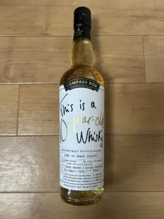 COMPASS BOX This is a 10-year-old Whisky