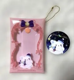 サンリオHappyくじ　はなまるおばけマルチケース・バッジ