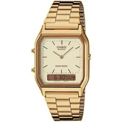 新品 CASIO AQ-230 ゴールド アナデジ クラシックモデルのサムネイル