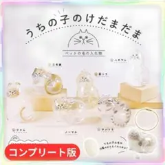 うちの子のけだまだま　6種類コンプリートセット　猫　キーホルダー　ストラップ