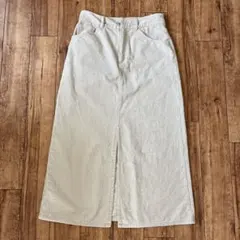 GU コーデュロイナロースカート+E natural M