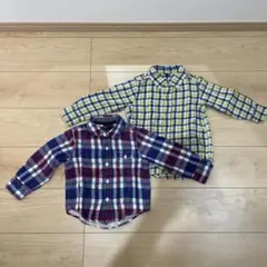 babyGap チェックシャツ 95cm 2枚セット