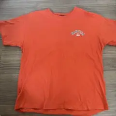NAUTICA Tシャツ オレンジ ロゴ刺繍　XL 150 160のサムネイル